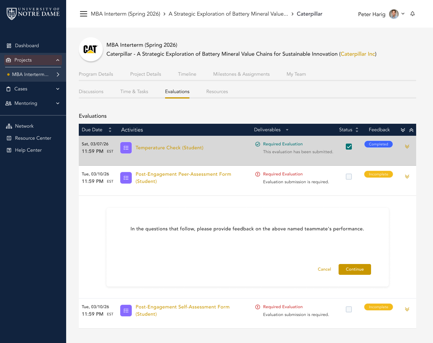 Evaluation overview in CapSource